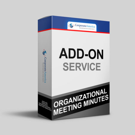 Organizational Meeting Minutes